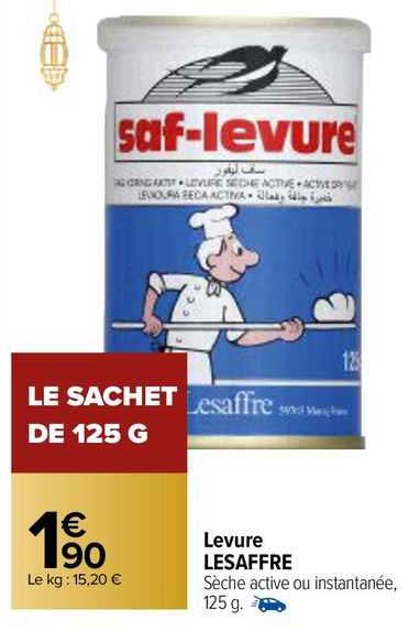 levure lesaffre