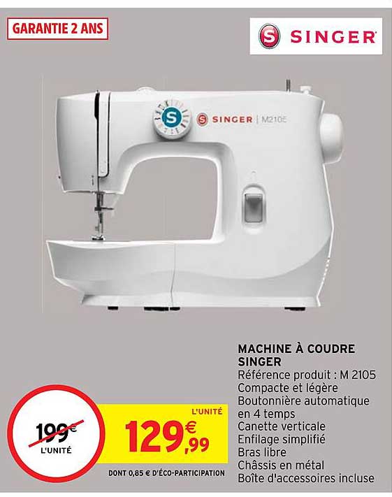 machine à coudre singer
