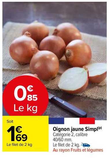 Oignon Jaune Simpl
