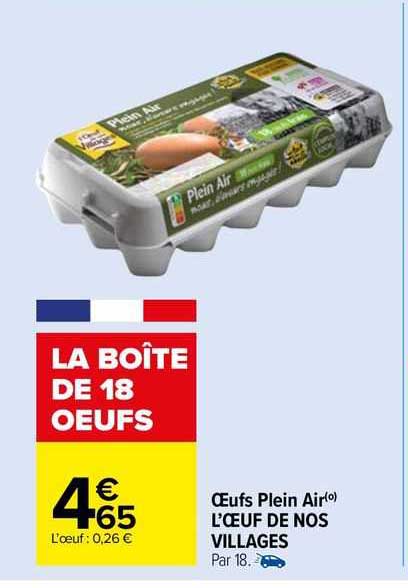 œufs Plein Air L'œuf De Nos Villages