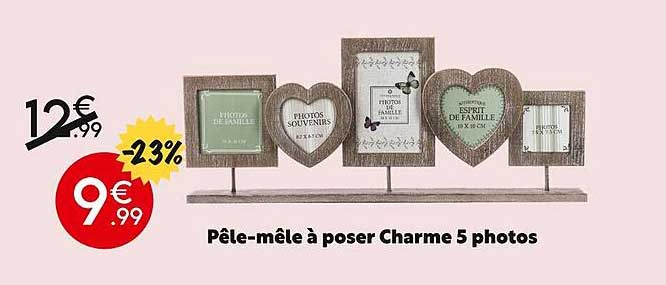 pêle-mêle à poser charme 5 photos