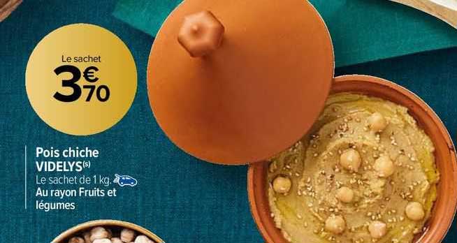 pois chiche videlys