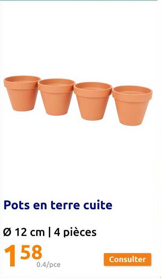 Pots En Terre Cuite