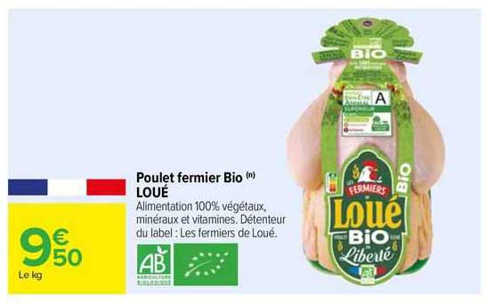 Poulet Fermier Bio Loué