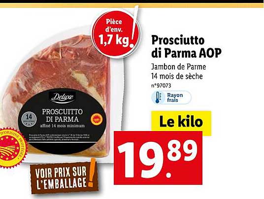 Prosciutto Di Parma Aop