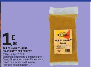 Ras El Hanout Jaune "la Planète Des épices"