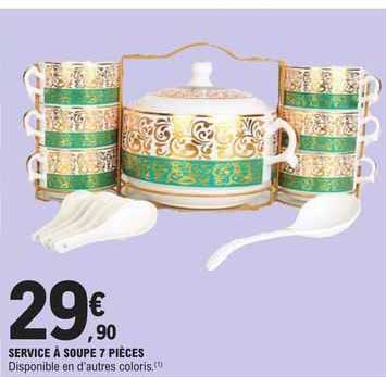 Service à Soupe 7 Pièces