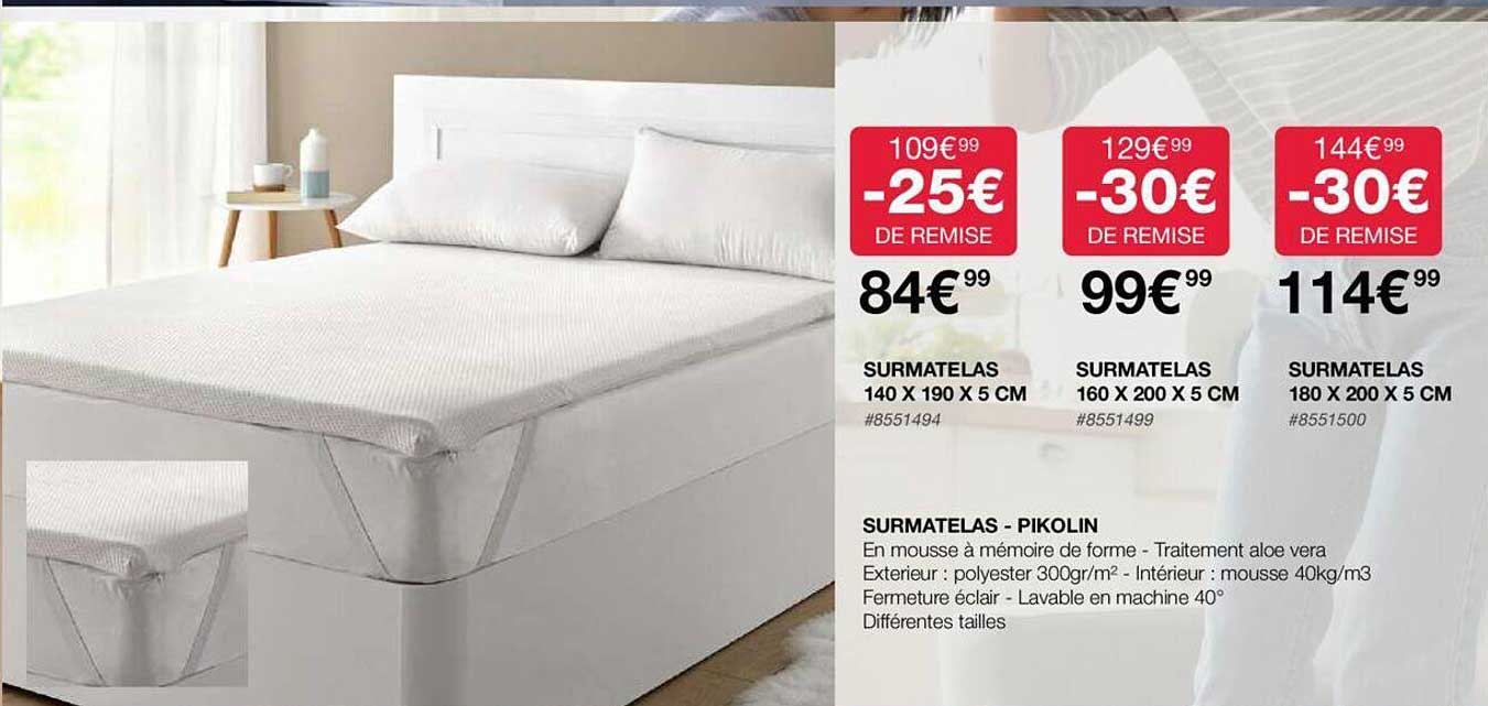Surmatelas - Pikolin