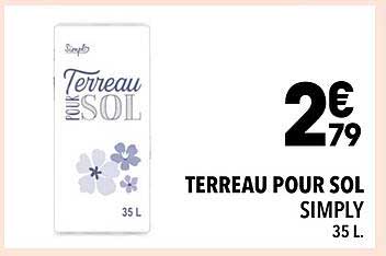 terreau pour sol simply