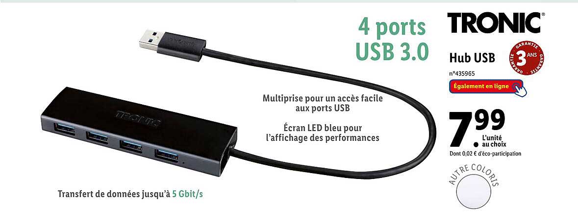 tronic hub usb