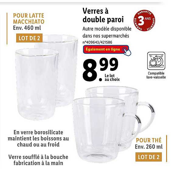 Verres à Double Paroi