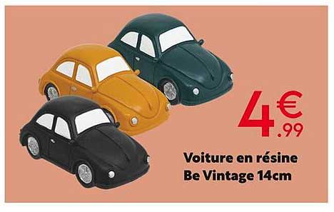 voiture en résine be vintage 14cm
