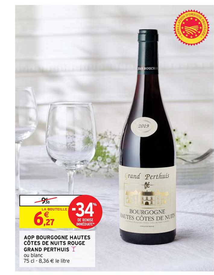 aop bourgogne hautes côtes de nuits rouge grand perthuis