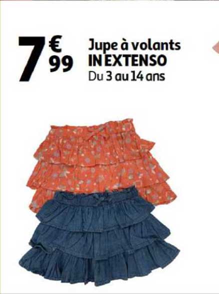 jupe à volants in extenso