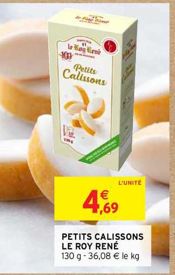 petits calissons le roy rené
