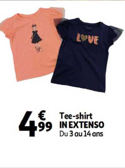 tee-shirt in extenso