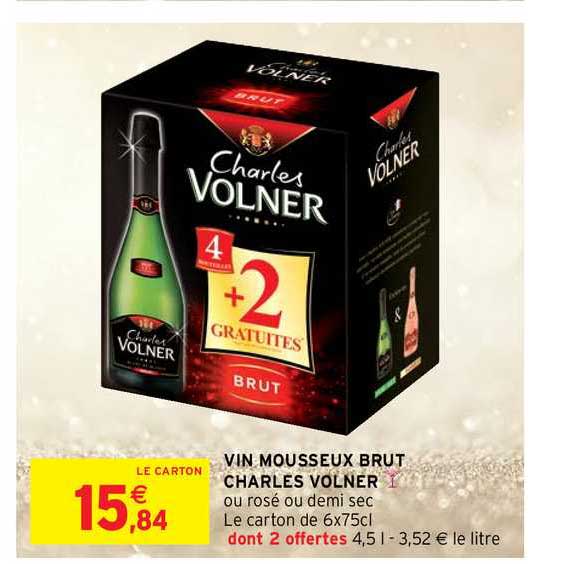 vin mousseux brut charles volner