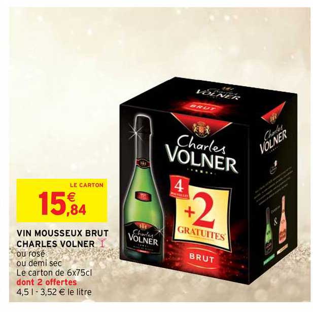 vin mousseux brut charles volner