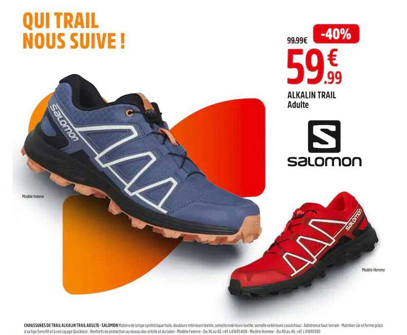 alkalin trail adulte salomon