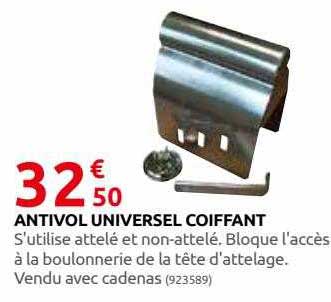 antivol universel coiffant