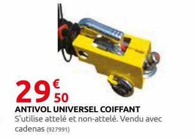 antivol universel coiffant