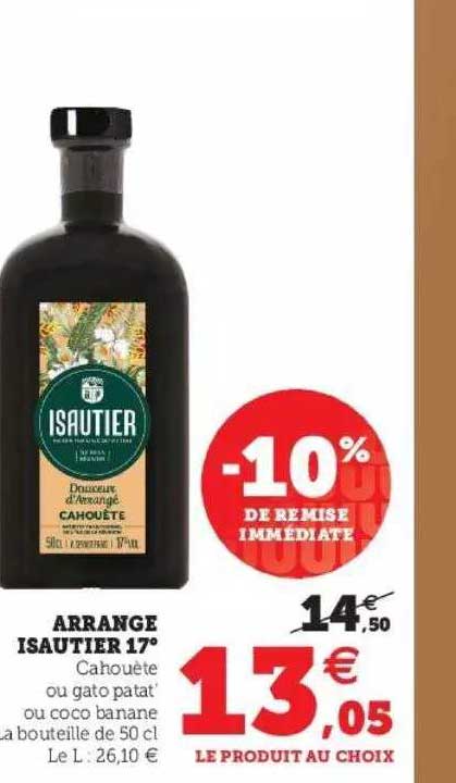 arrange isautier 17°