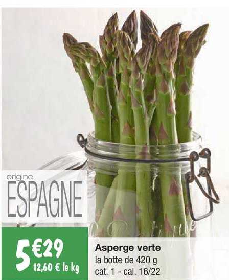 asperge verte