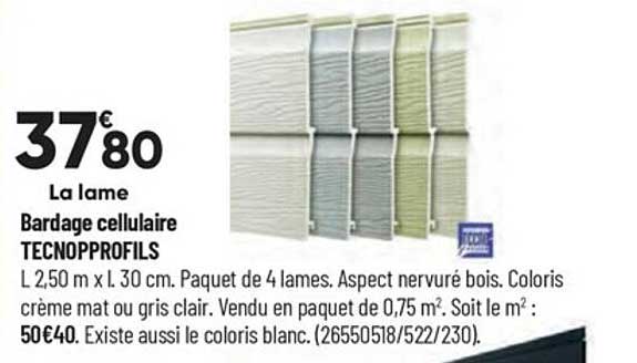 bardage cellulaire tecnopprofils
