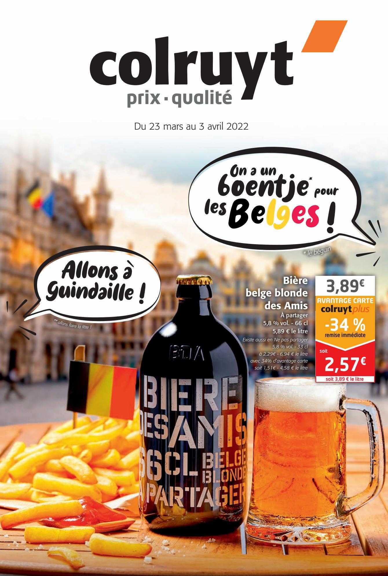 bière belge blonde des amis
