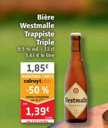 bière westmalle trappiste triple