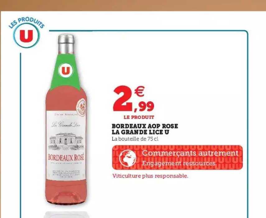 Bordeaux Aop Rose La Grande Lice U