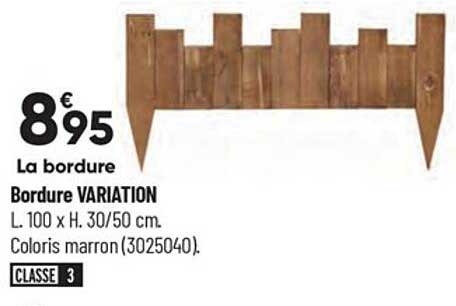 bordure variation