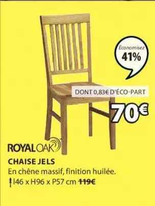 Chaise Jels Royal Oak