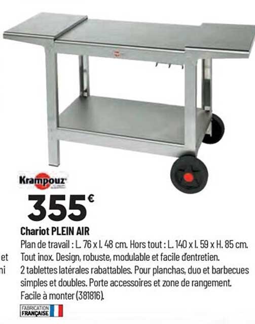 Chariot Plein Air Krampouz