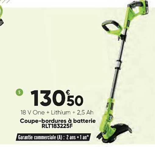 coupe-bordures à batterie rlt183225f ryobi
