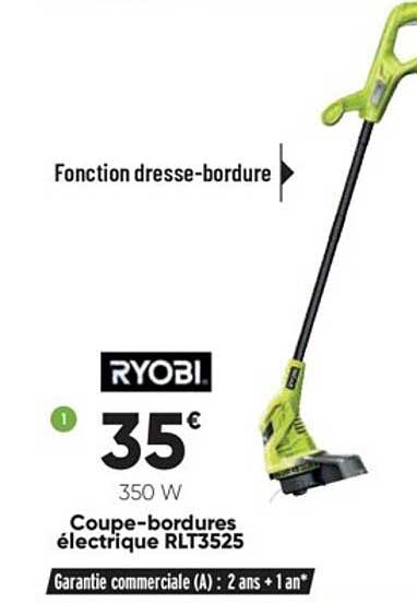 coupe-bordures électrique rlt3525 ryobi