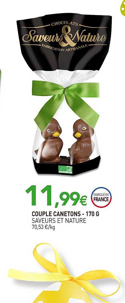 couple canetons saveurs et nature - 170 g
