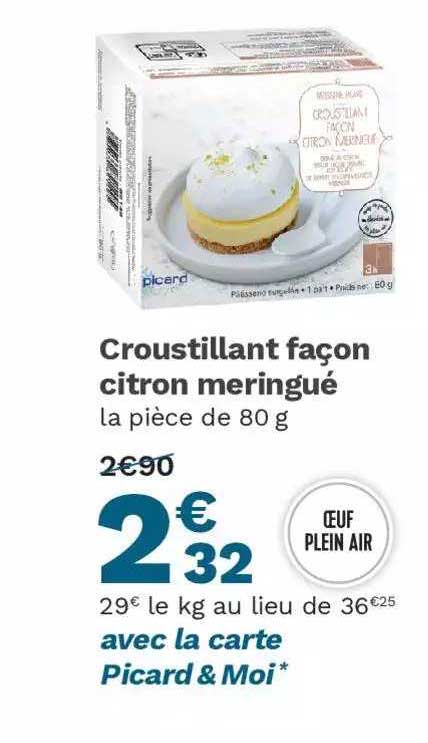 croustillant façon citron meringué