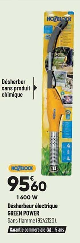 désherbeur électrique green power