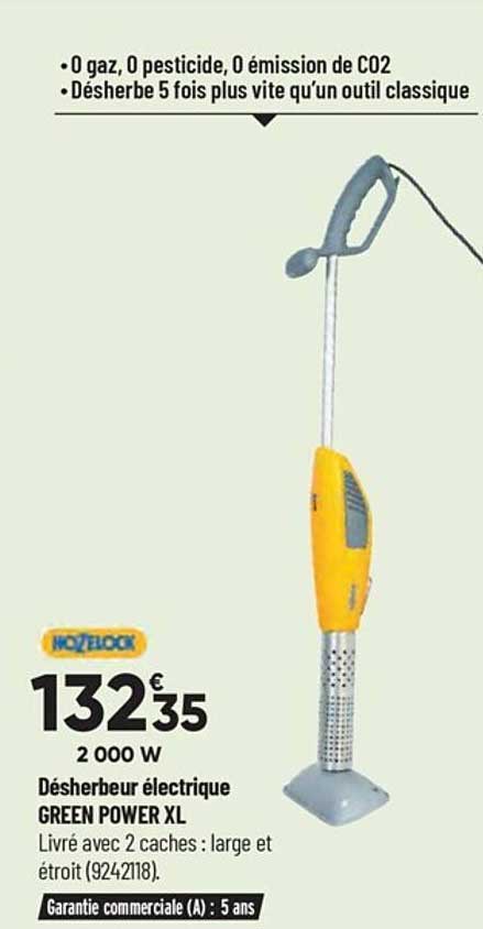 désherbeur électrique green power xl