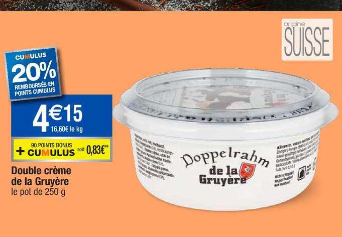 Double Crème De La Guyère