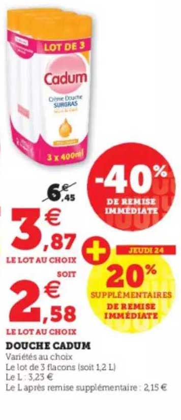 Douche Cadum