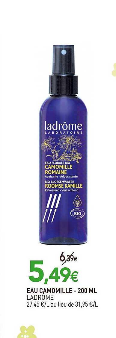 eau camomille ladrôme - 200 ml