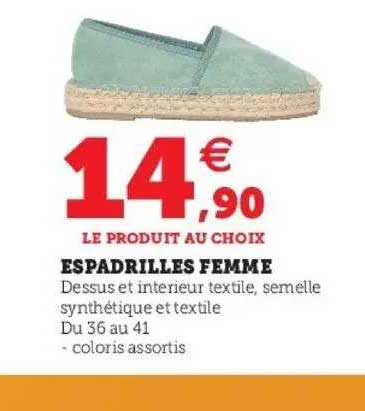 espadrilles femme