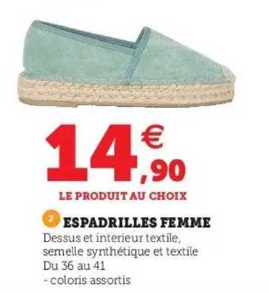 espadrilles femme