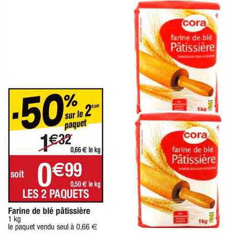 farine de blé pâtissière