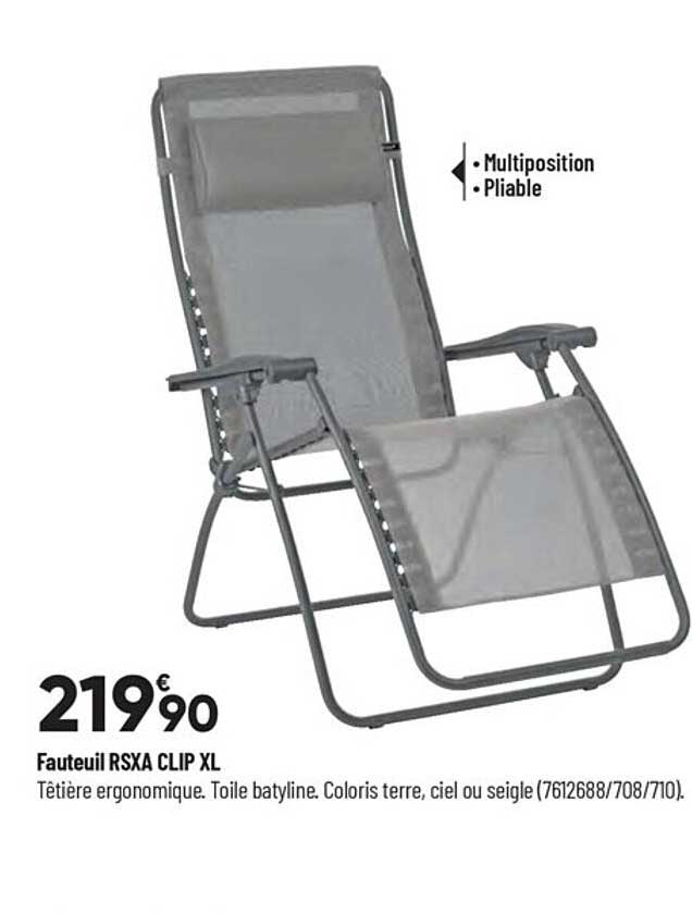 fauteuil rsxa clip xl