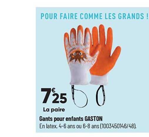 gants pour enfants gaston