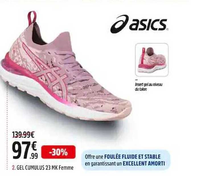 gel cumulus 23 mk femme asics