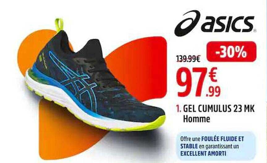 gel cumulus 23 mk homme asics